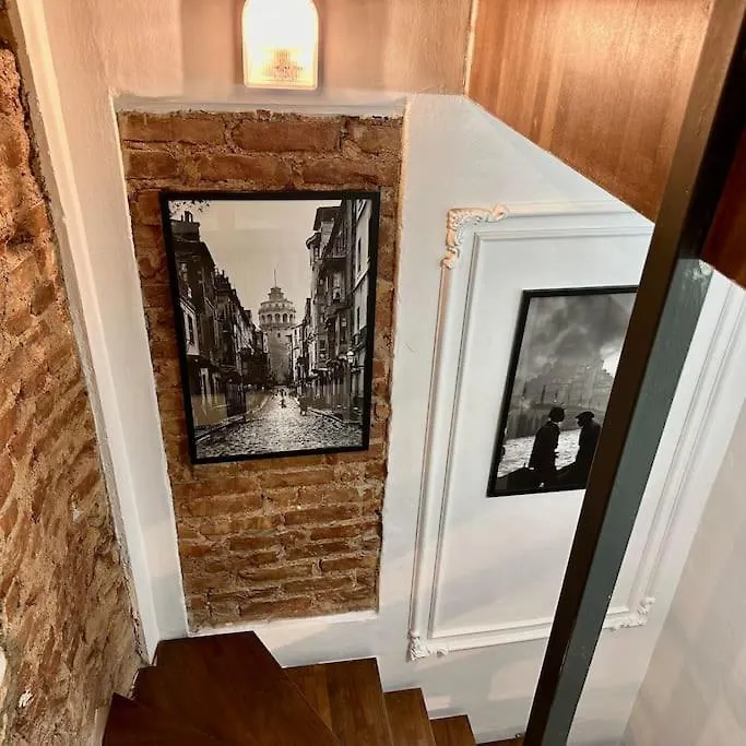 Beyoglu'Nda Dubleks Tarihi Daire Provincia di Provincia di Istanbul Appartamento
